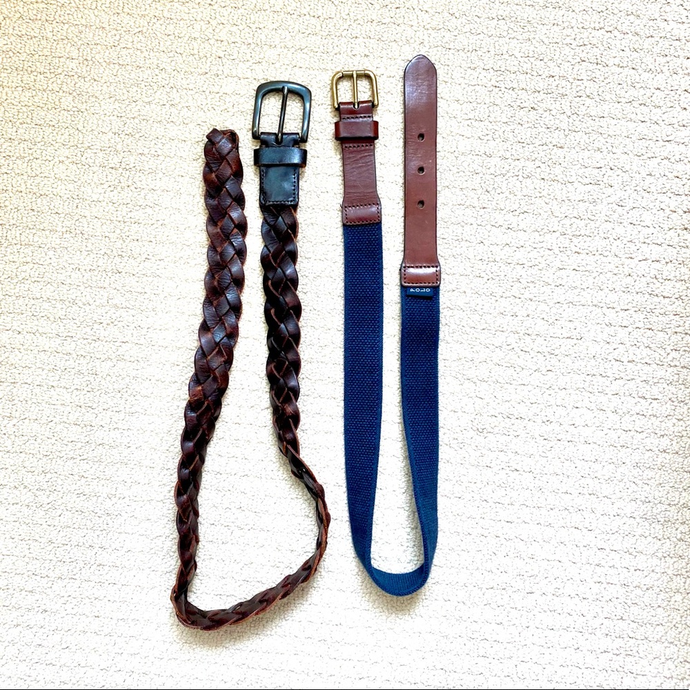 2 Boys Belts 32 inches